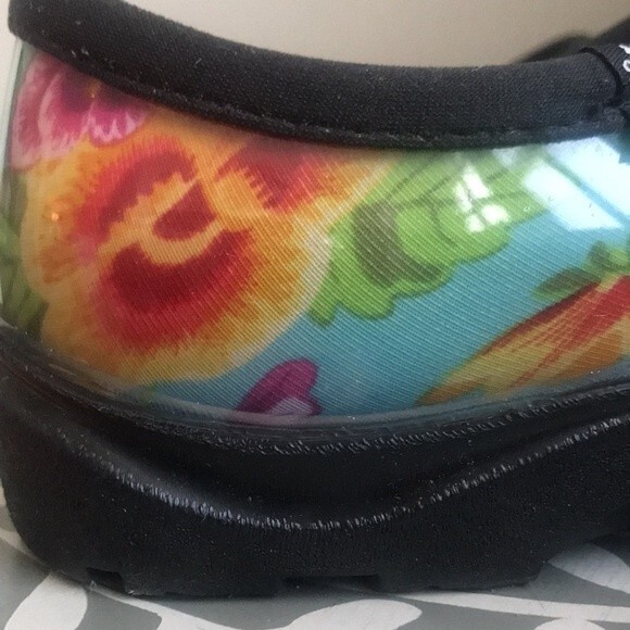 Sloggers Floral Gardening Clogs sz 6 - Picture 11 of 12